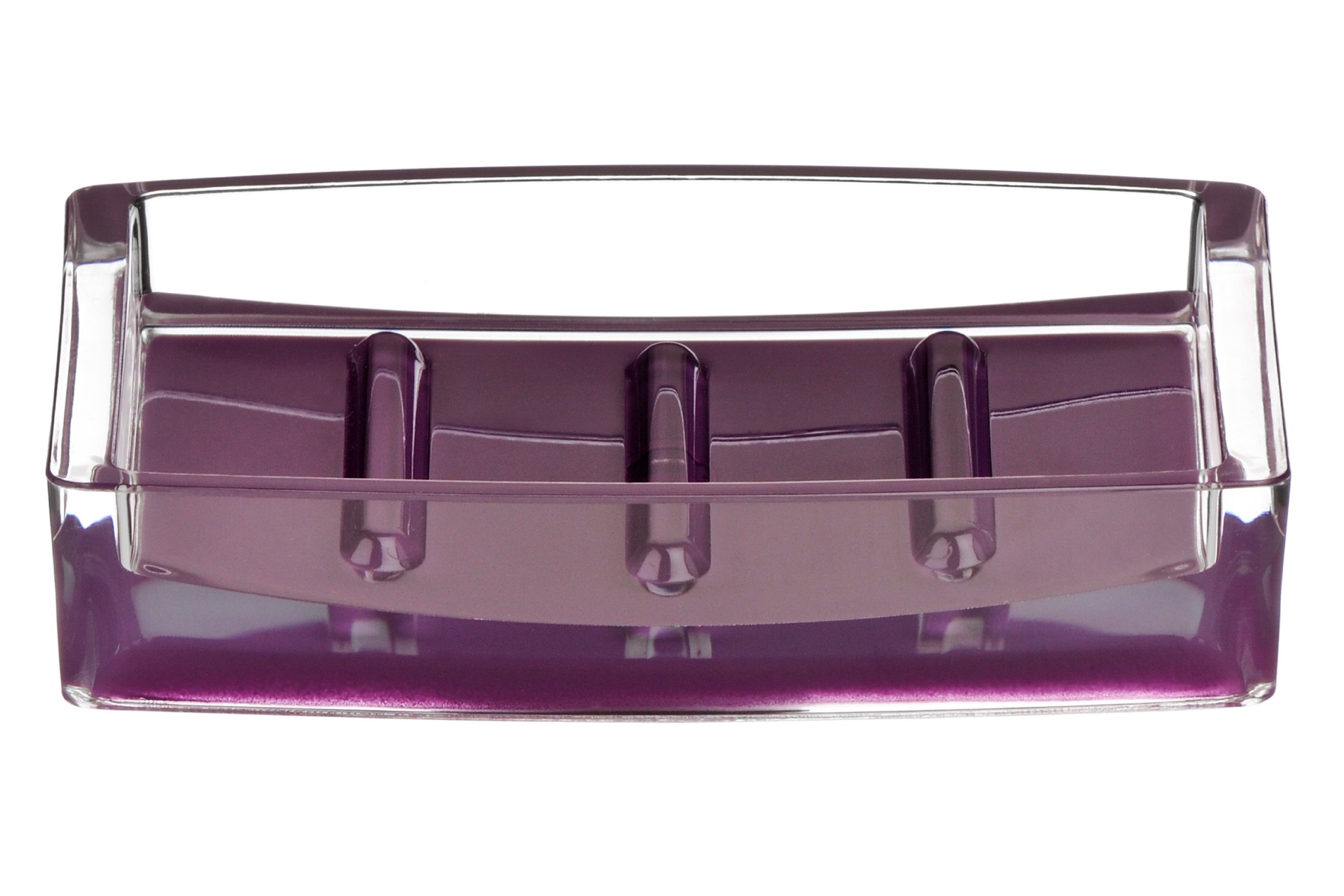 Premier Purple Housewares Acrylic Soap Dish - /Clear