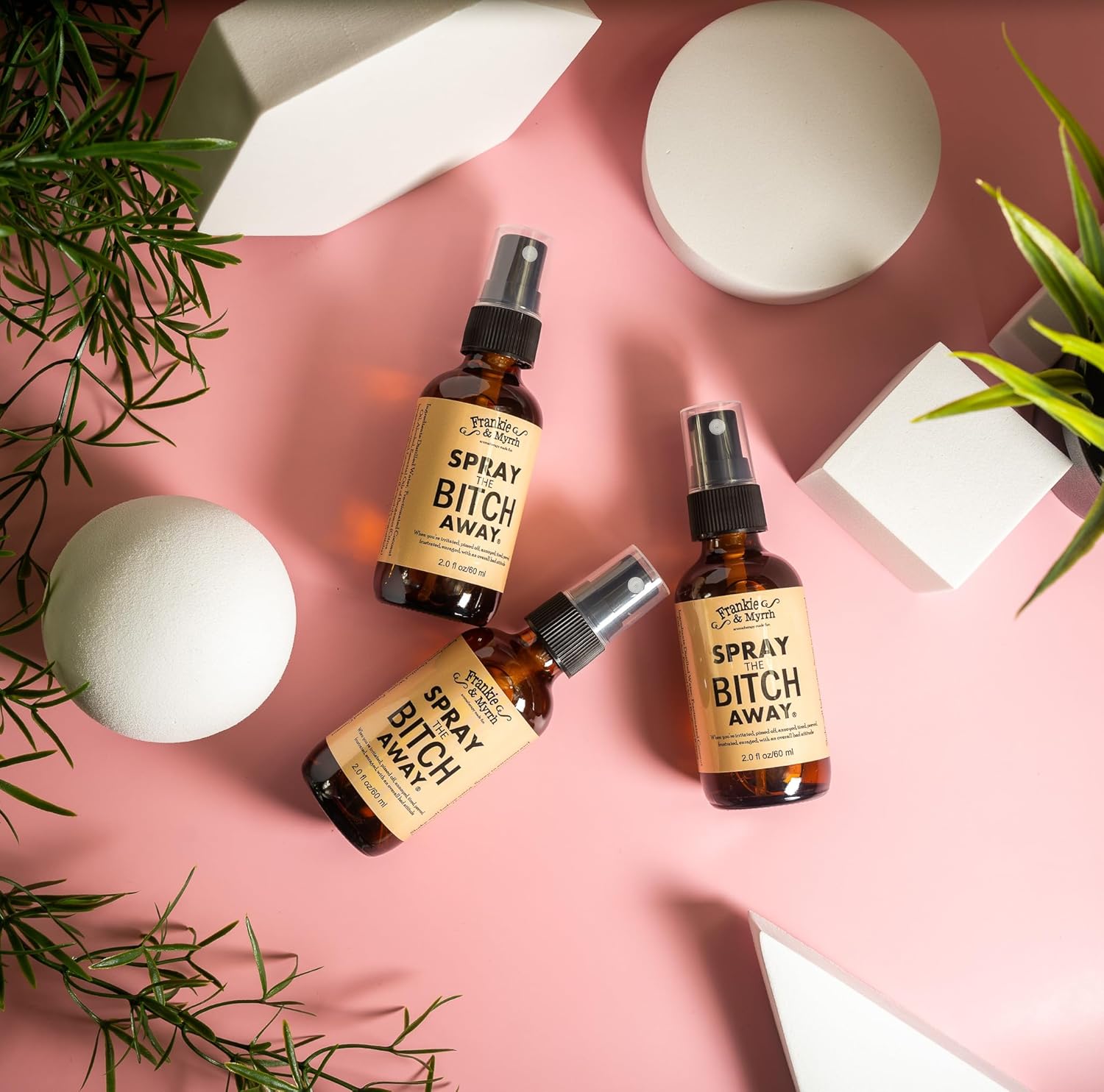 Frankie & Myrrh Spray The Bitch Away | Freshwater Perfume | Aromatherapy Life's Woes | with Bergamot, Lavender, Geranium, Frankincense - Image 5