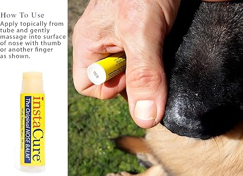 Miniatura 6 de Alivio rápido para las narices agrietadas, secas y doloridas! Bálsamo de nariz original de InstaCure con miel de manuka cruda, además de aceite de
