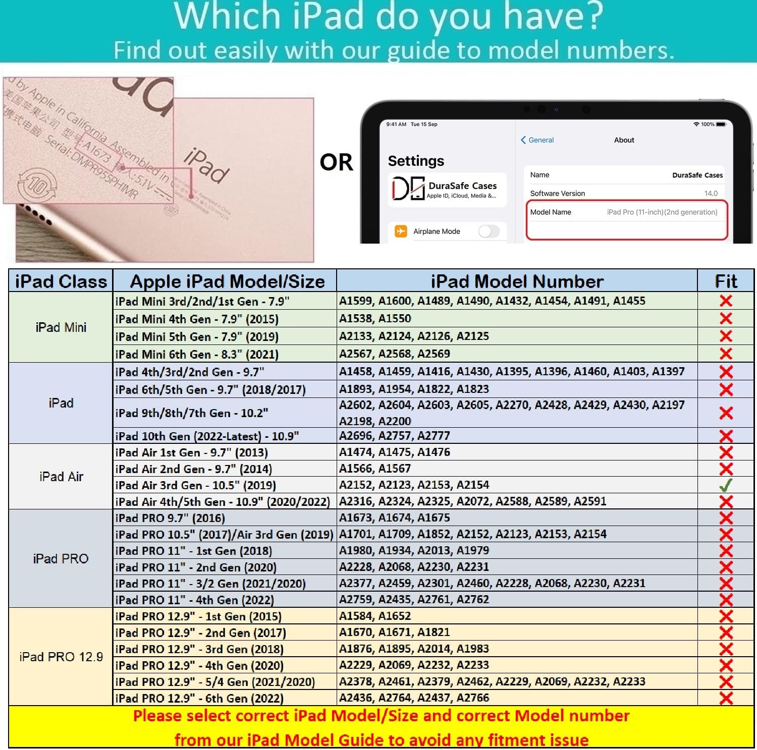 DuraSafe Cases iPad 10.5 Air 3rd Generation [ Air 3 2019 ] MV172LL/A MV162LL/A MV152LL/A MUUT2LL/A MUUR2LL/A MUUQ2LL/A Trifold Printed PC Lightweight Protective Clear Back Cover - Olivia Tree