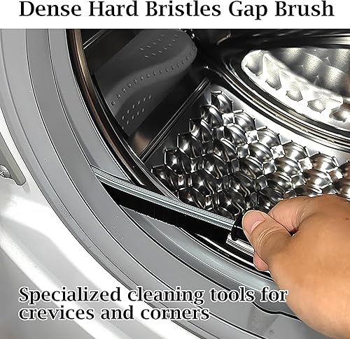 Miniatura 2 de 11 cepillos de limpieza de hendiduras de cerdas duras, kits de herramientas multifuncionales de limpieza de huecos para el hogar, juegos completos