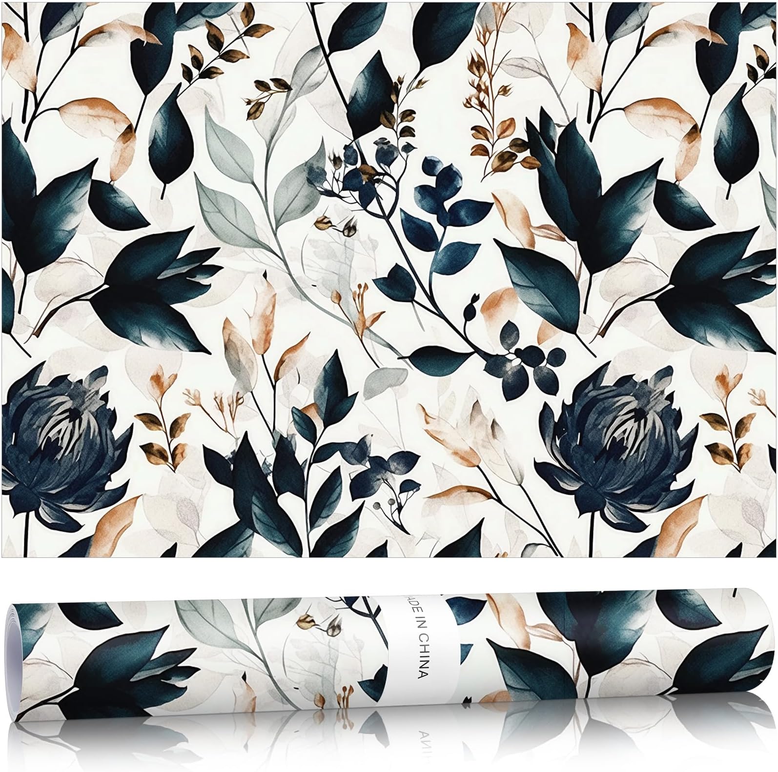 10 Sheets Drawer Liners for Dresser Scented Drawer Liners Non Adhesive Scented Paper for Fragrant Home Shelf Closet(Linen,Dark Style)