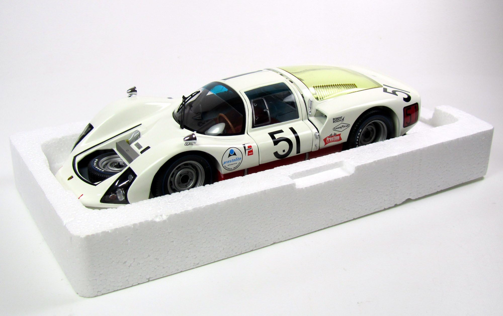 Minichamps Porsche 906E #51 Gerhard Mitter and Jochen Rindt Porsche of Stuttgart Daytona 24 Hours 1967 Limited Edition to 200 Pieces Worldwide 1/18 Diecast Model Car 100676151
