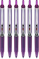 Vista 5 de PILOT Precise V5 RT - Bolígrafos de tinta líquida recargables y retráctiles, punta extrafina (0.020 in), tinta burdeos, paquete de 6