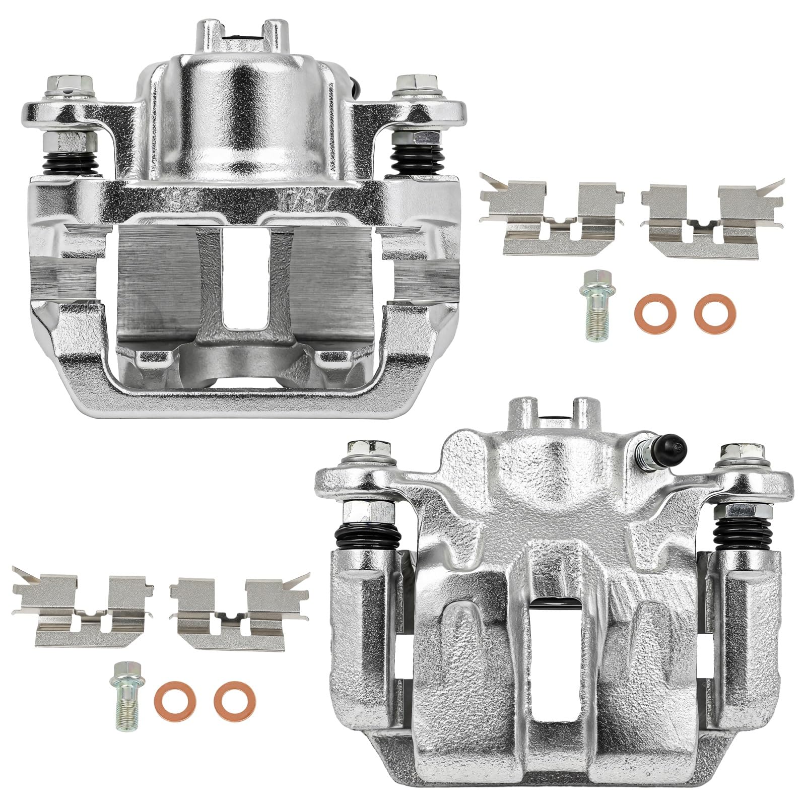 SCITOO Rear Brake Caliper With Bracket 19B2928, 19B2929 Compatible For Honda Odyssey 2005-2010