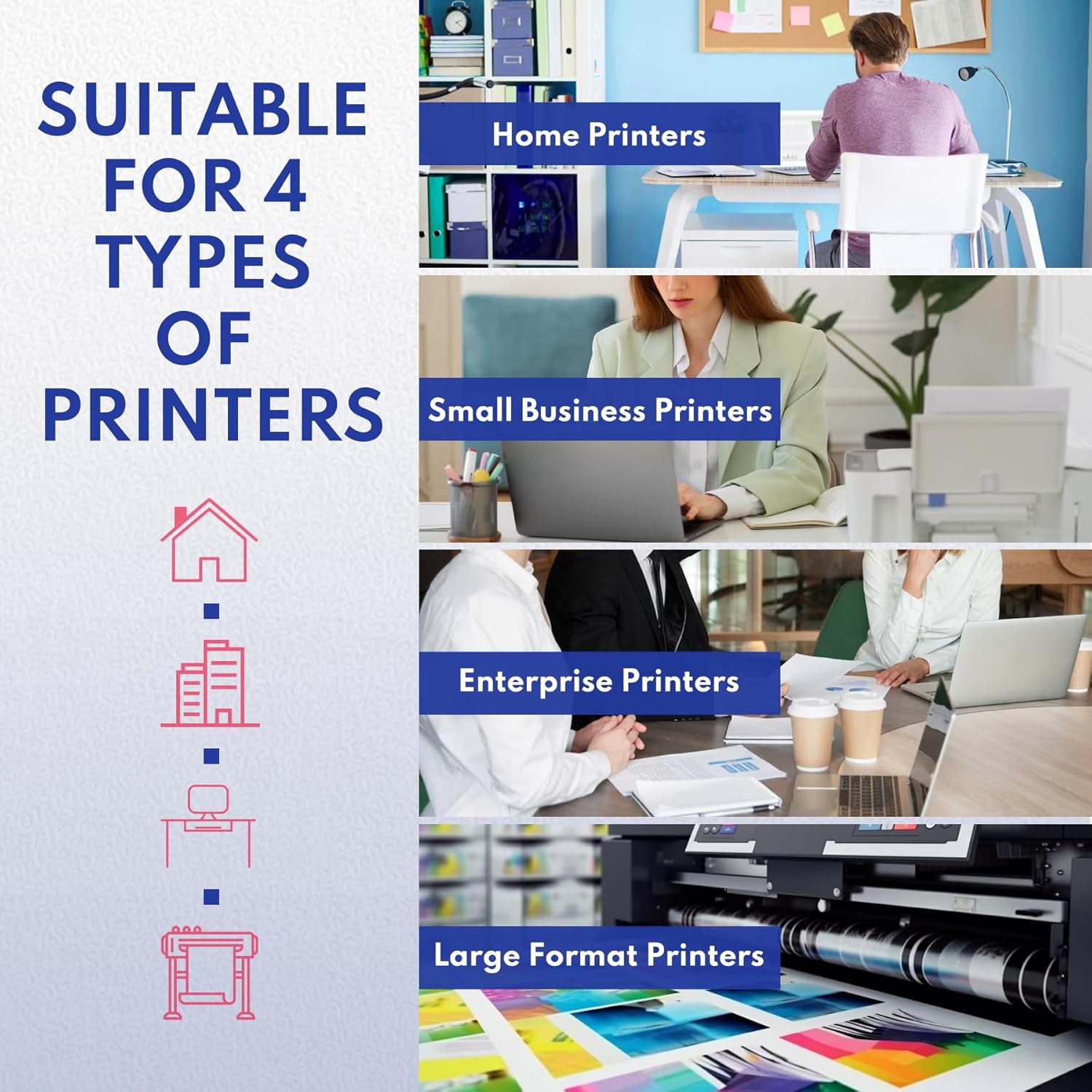 CF214A 14A Black Toner Cartridge High Yield 2-Pack (with CHIP) Replacement for HP 14A Toner for Laser Enterprise M712 Series, MFP M725 Series Printer