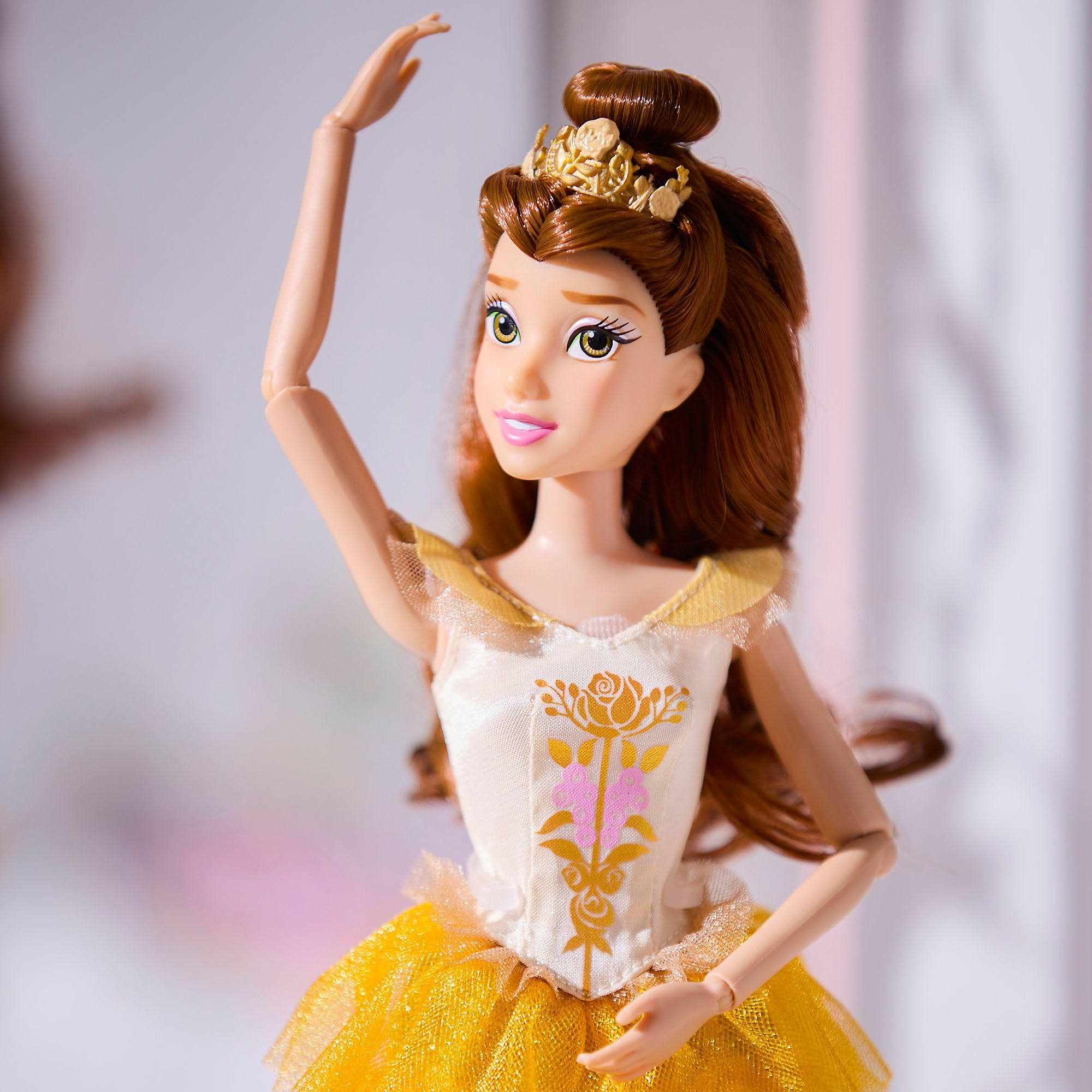 Disney Store Official - Die Schöne und das Biest - Belle - Disney Prinzessinnen Ballettpuppe - Ballet Doll Kollektion - 30 cm/12" - Ab 3 Jahren - 2