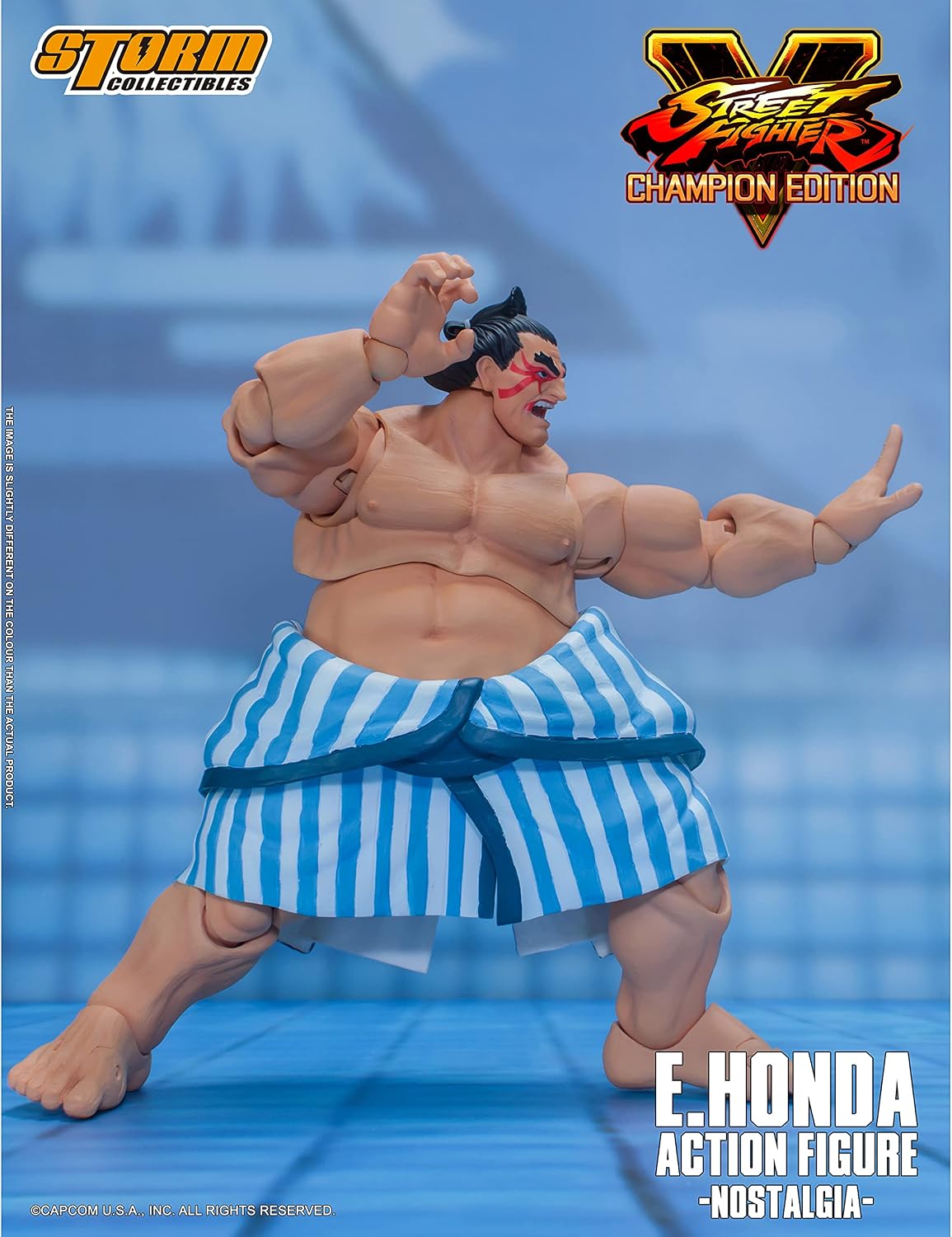 Storm Collectibles - Street Fighter V - E. Honda (Nostalgia Costume), 1/12 Action Figure