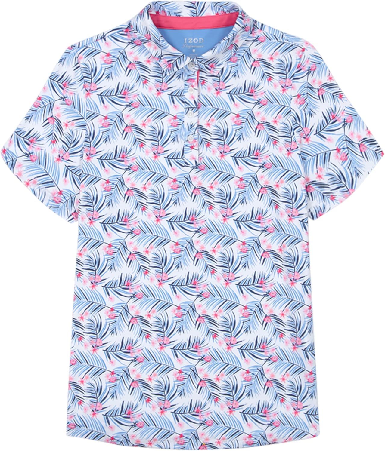 Izod Womens Shirt Performance Stretch Golf Collared Short Sleeve - Image 4