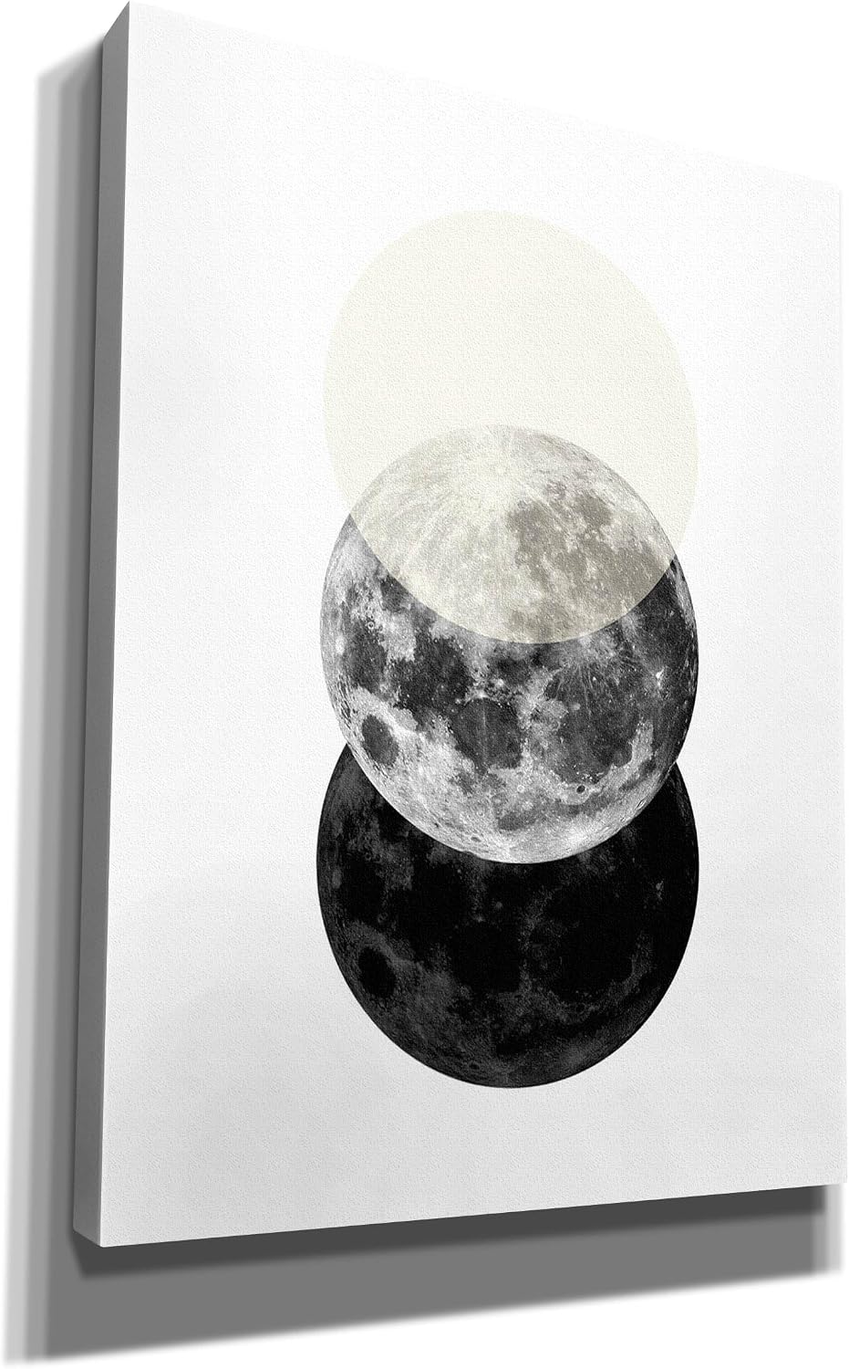 Epic Graffiti 'Black Beige No. 3' by Brandon Wong Canvas Wall Art, 12" x 16"