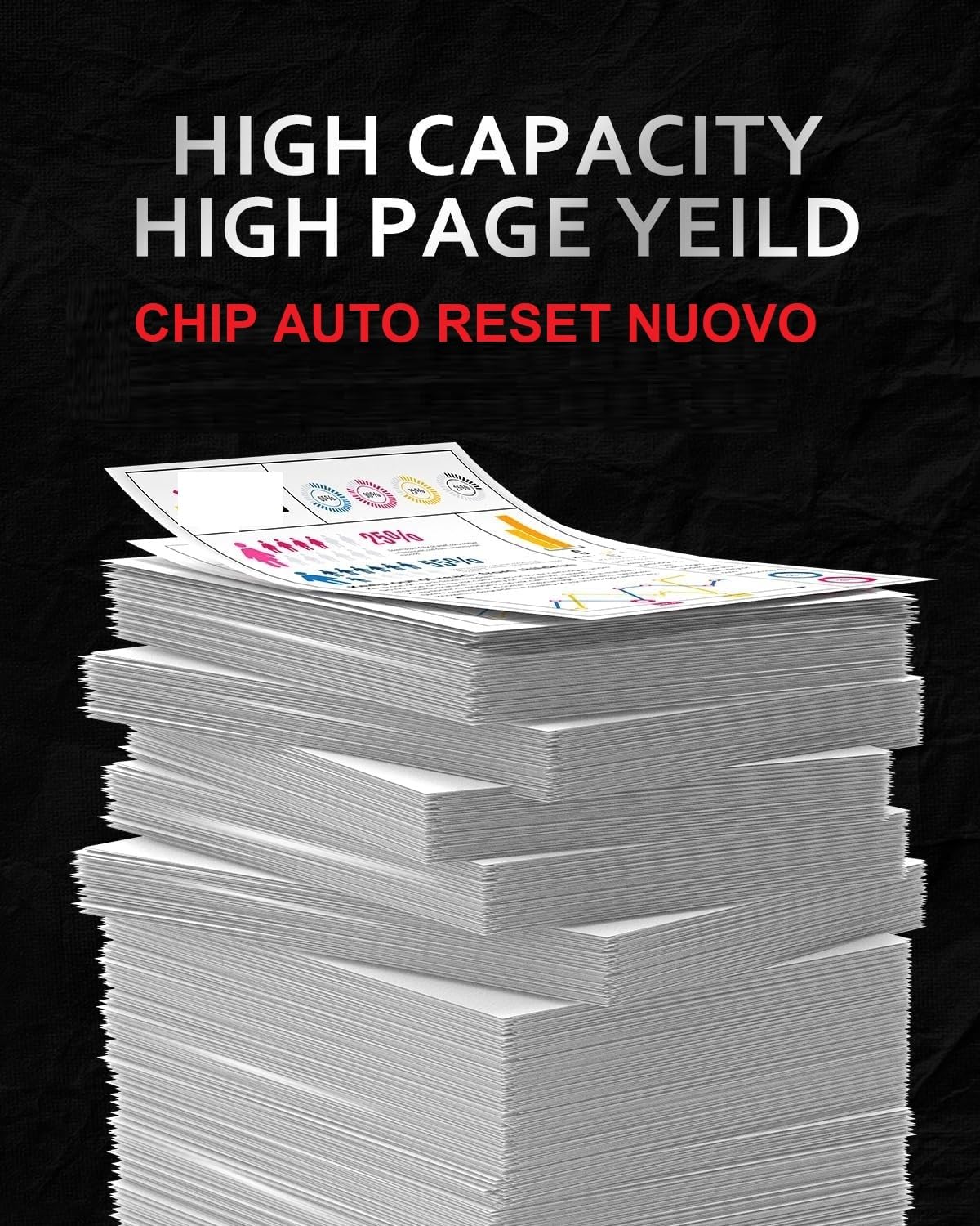 CARTUCCE RICARICABILI PER EPSON EXPRESSION HOME XP-30 XP-415 XP-422 XP-425