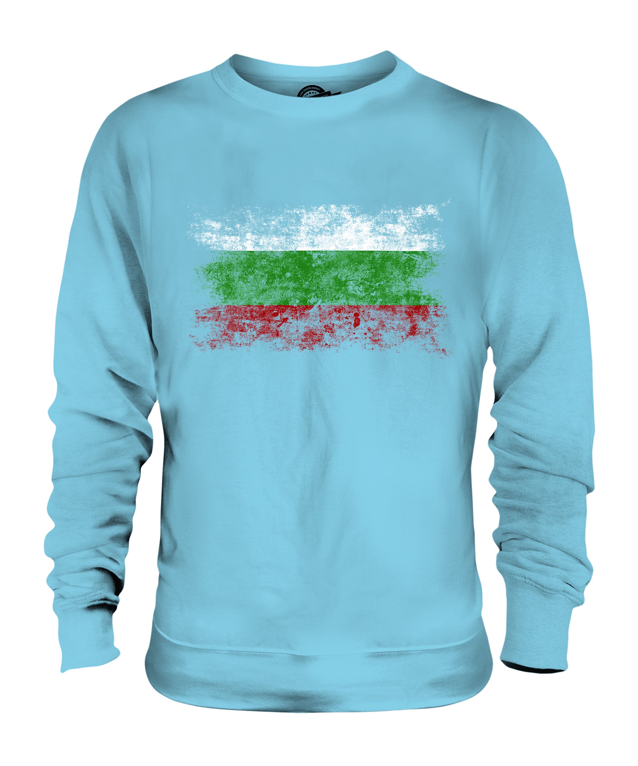 Sweat-shirt Bulgarie délavé pour vos sorties casual et moments de détente au quotidien