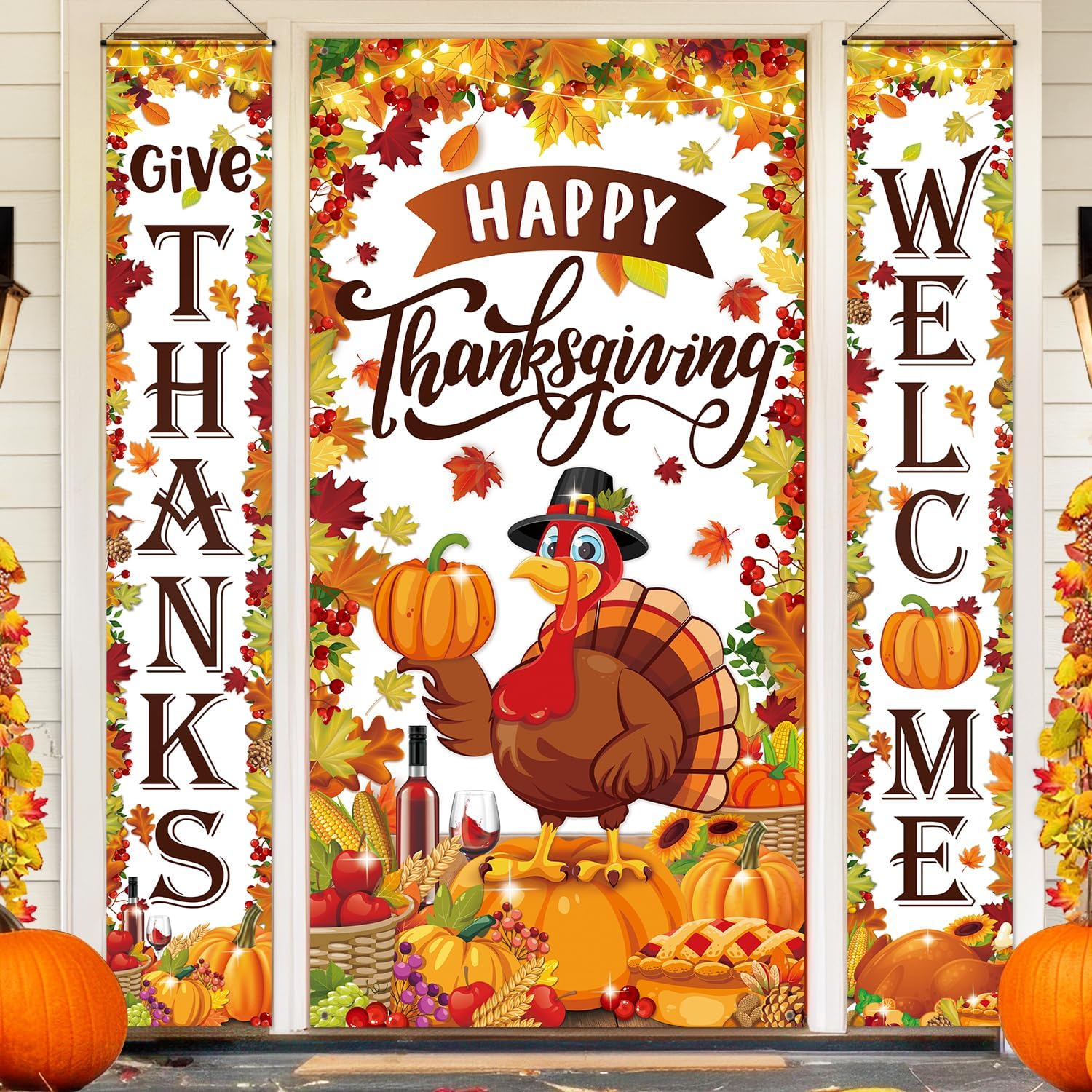 Thanksgiving Door Cover