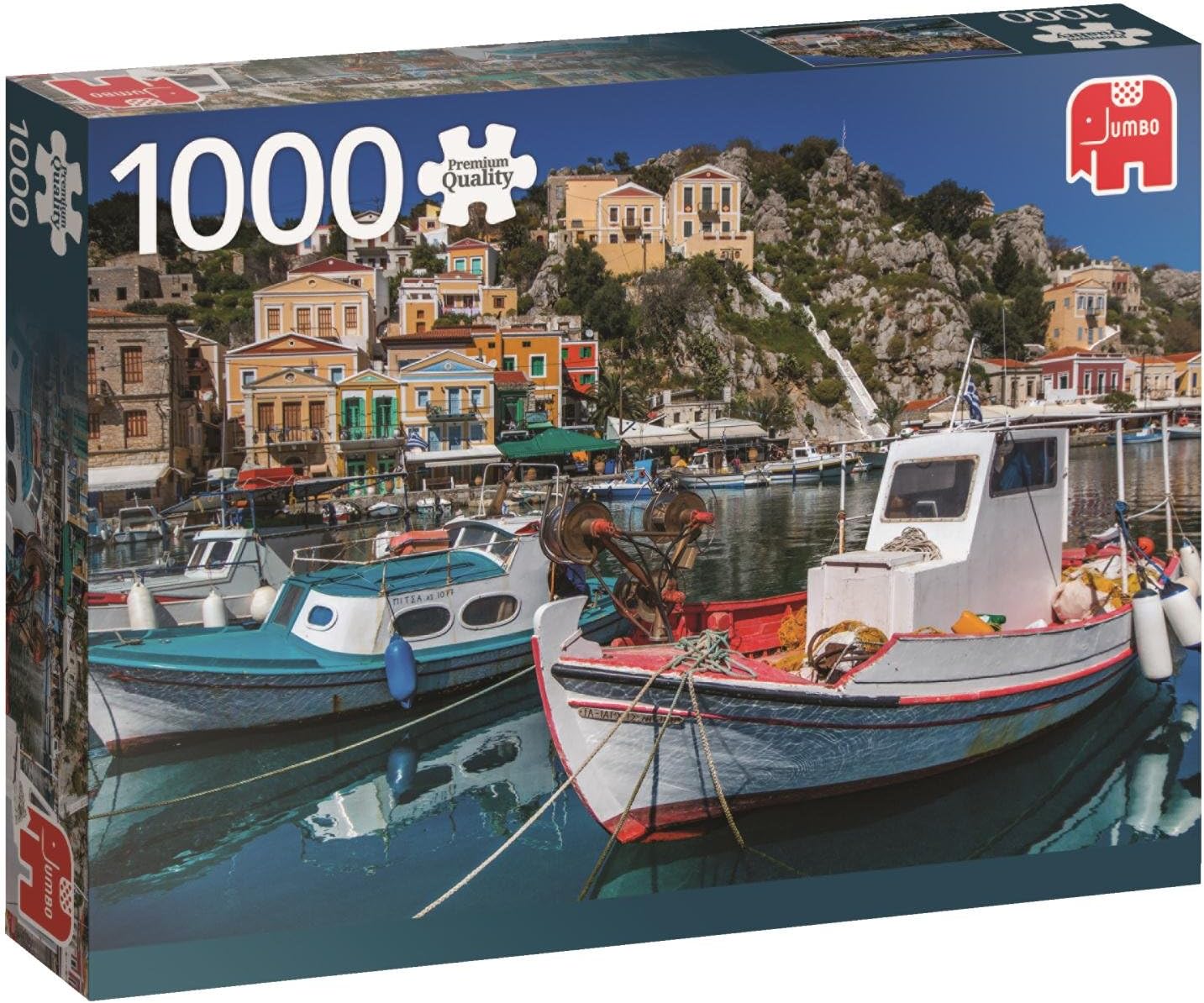 Jumbo Symi Greece Jigsaw Puzzle (1000 Piece)