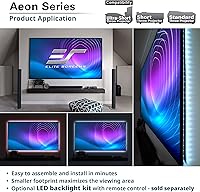 Vista 4 de Elite Screens - Serie Aeon Material CineWhite.