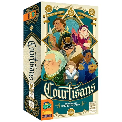 Courtisans Card Game - Navigate Intrigue and Influence at The