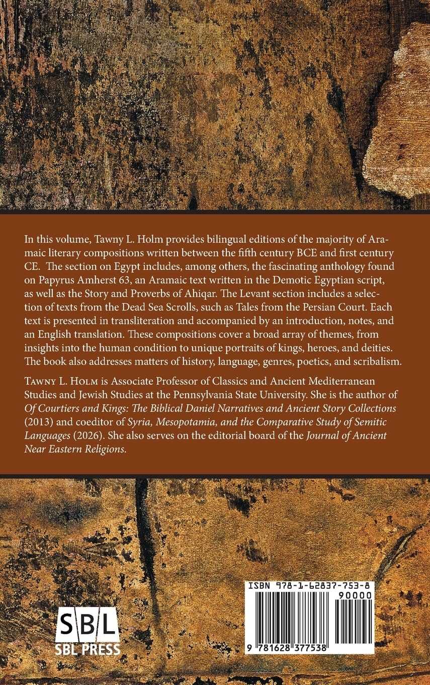 Aramaic Literature from Egypt and the Levant