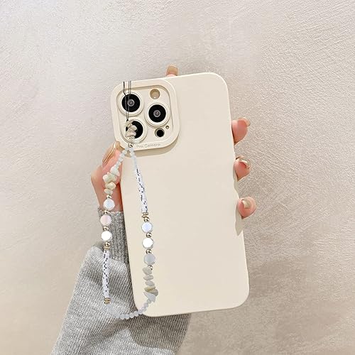 Miniatura 9 de Cordón de teléfono con abalorios y dije de 6 piezas para la muñeca, con diseño de frutas, estrellas, perlas o arco iris para mujeres y niñas.