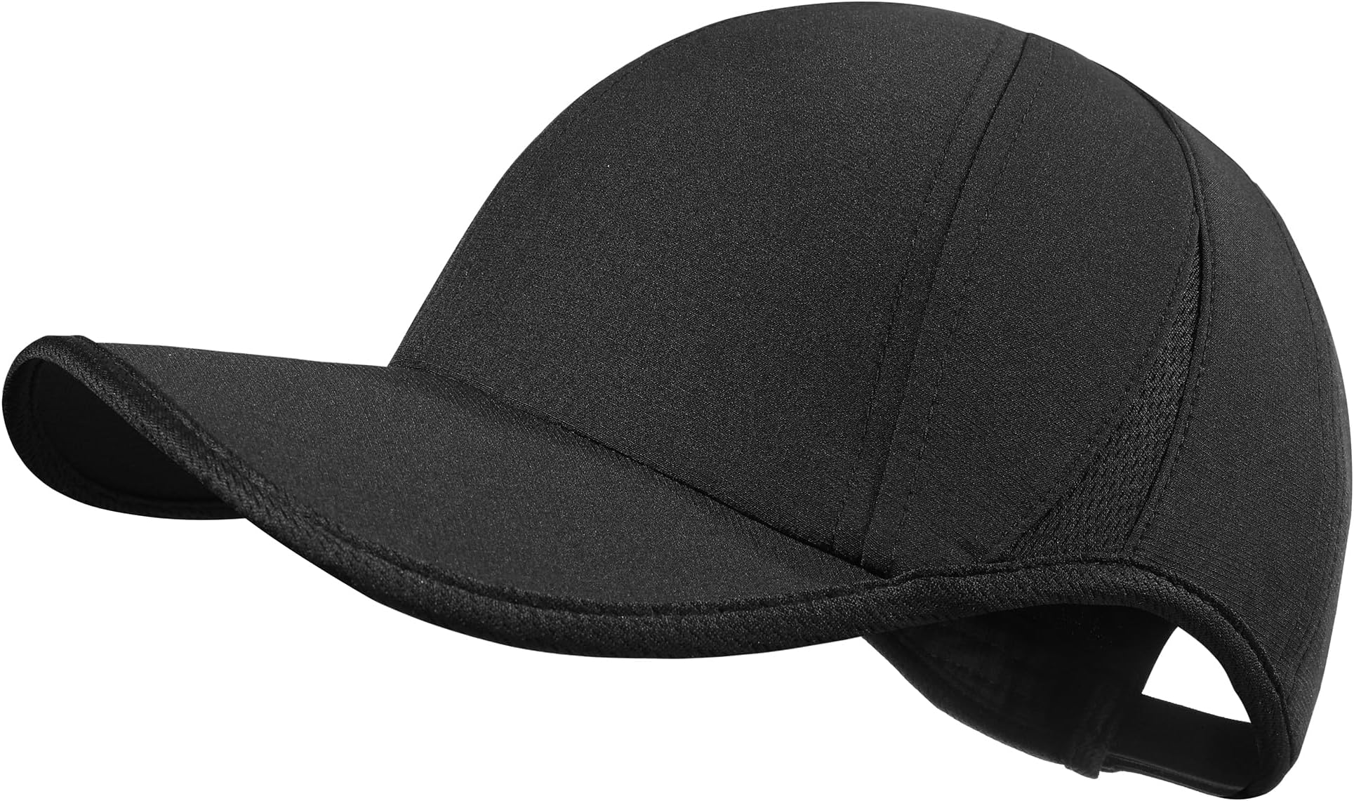 Performance Running Hat, Stretchy Fabric with Vented Mesh for Outdoor Workouts