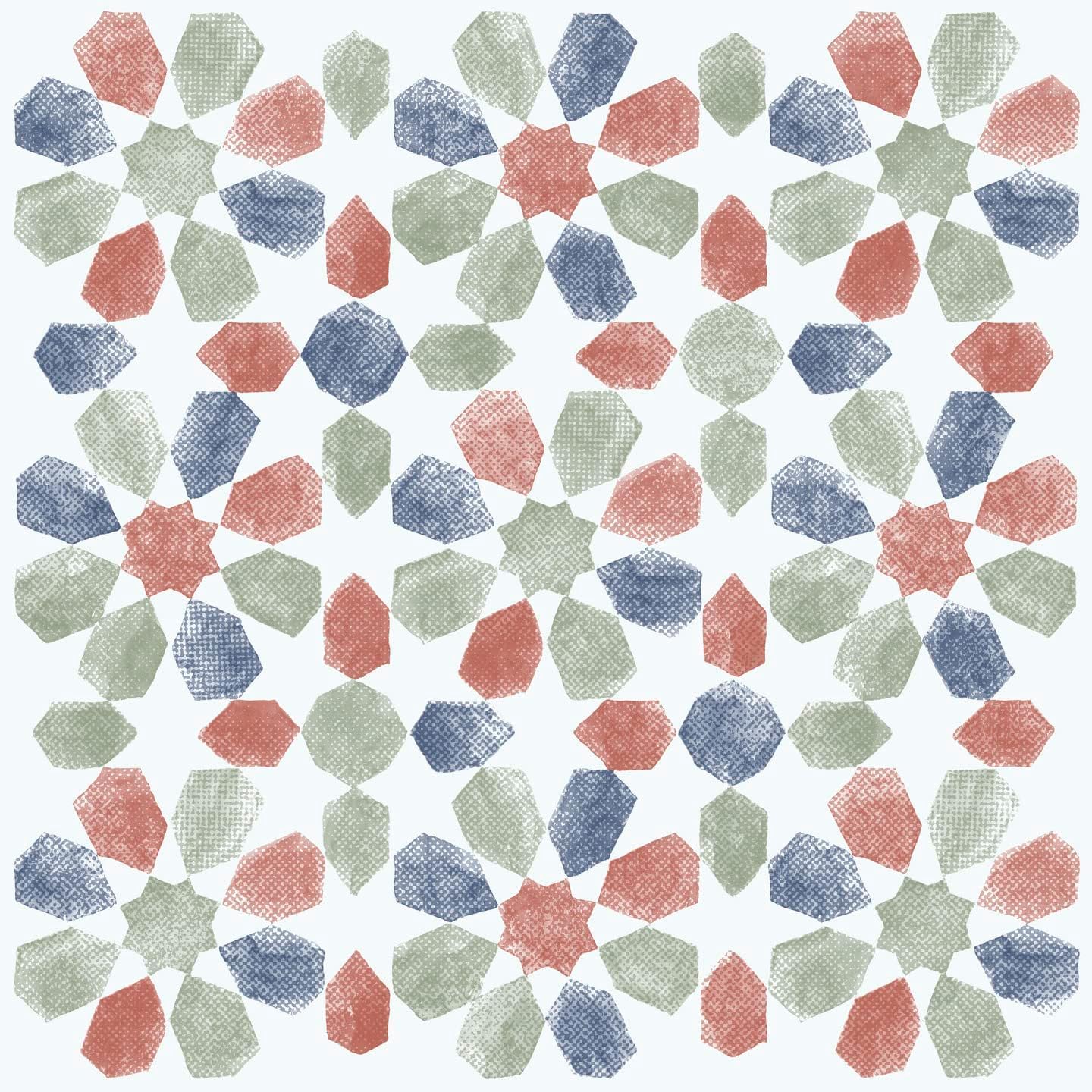 Spanish Leaves Floor Tiles Self Adhesive Vinyl Flooring Kitchen Bathroom 1m²