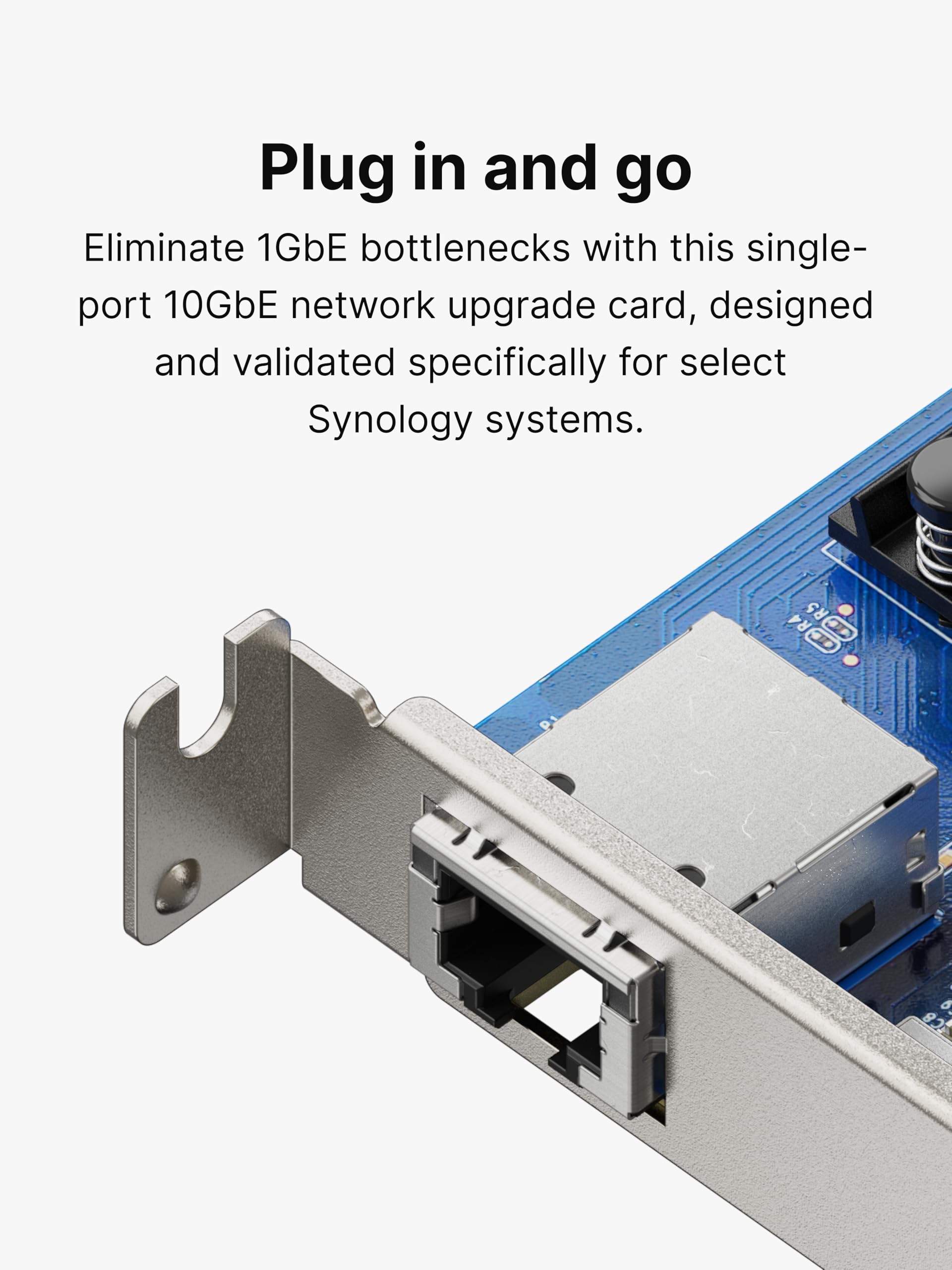 Synology Adattatore E10G30-T1 a porta singola 10GbE