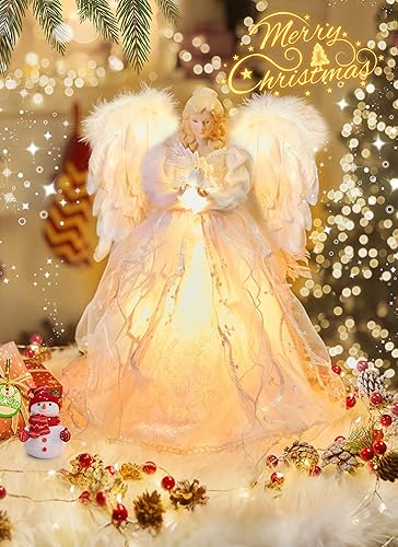 Miniatura 8 de Adorno decorativo para árbol de Navidad para el hogar, decoración de árbol de Navidad iluminada