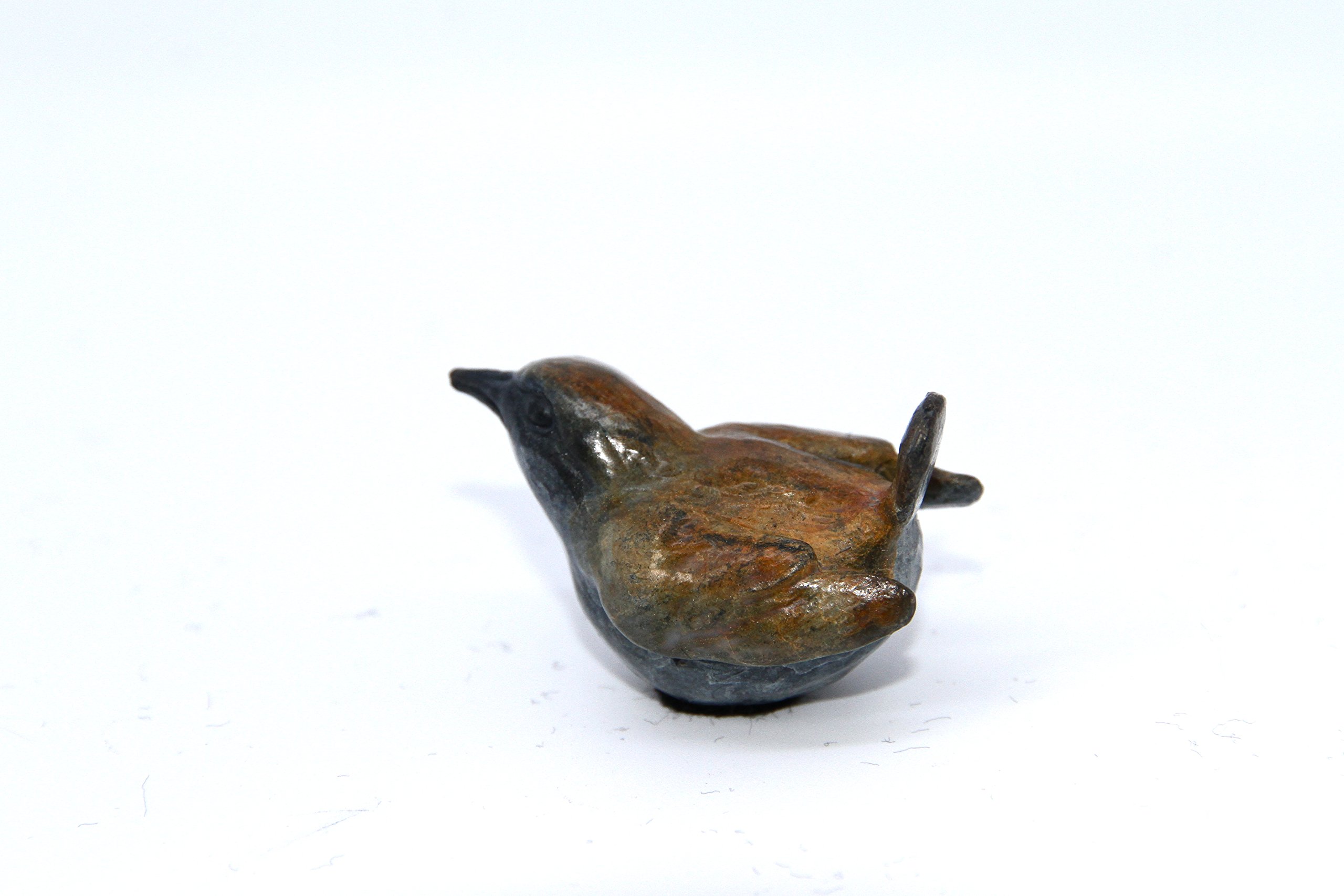 Multi Color Patina Hot Cast Bronce macizo