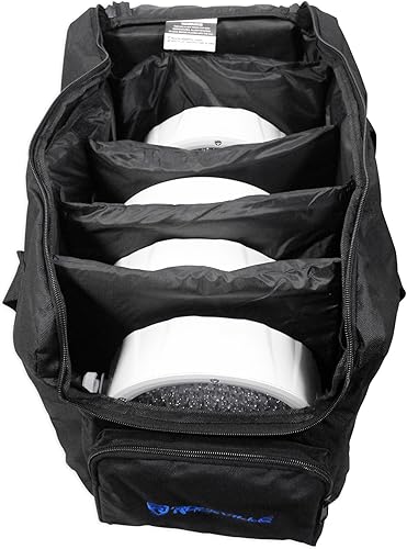 Miniatura 7 de Rockville RLB30 Bolsa Para 4 Slim Par Chauvet/Adj Luces+Controlador+Accesorios