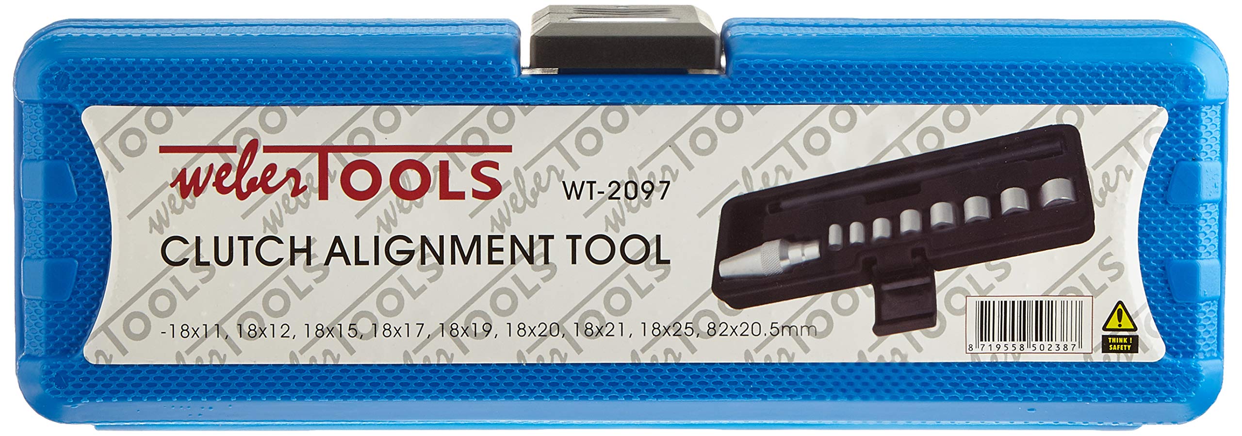 WT-2097 Weber-tools Kit de centrage d'embrayage
