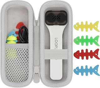 khanka Case for Loop Lasso Nano, Glow-in-the-Dark String Shooter Toy Storage Bag, Travel Protective Carrying Case