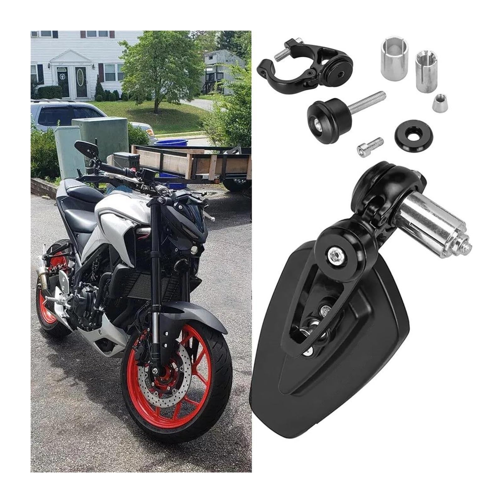 Specchietti Moto Manubrio Retrovisori Per Ducati Panigale 899 959 1299 1199 S R G V4 KN Specchietti Retrovisori Per Moto Da Manubrio(arancia)