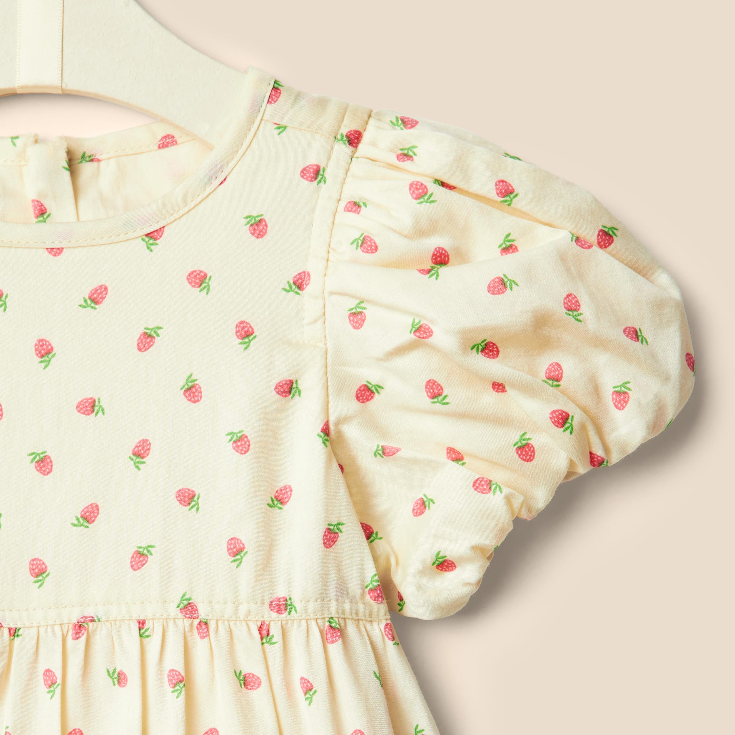 Amazon Essentials x Sofia Grainge Abito con Maniche a Sbuffo Neonata e Bambina