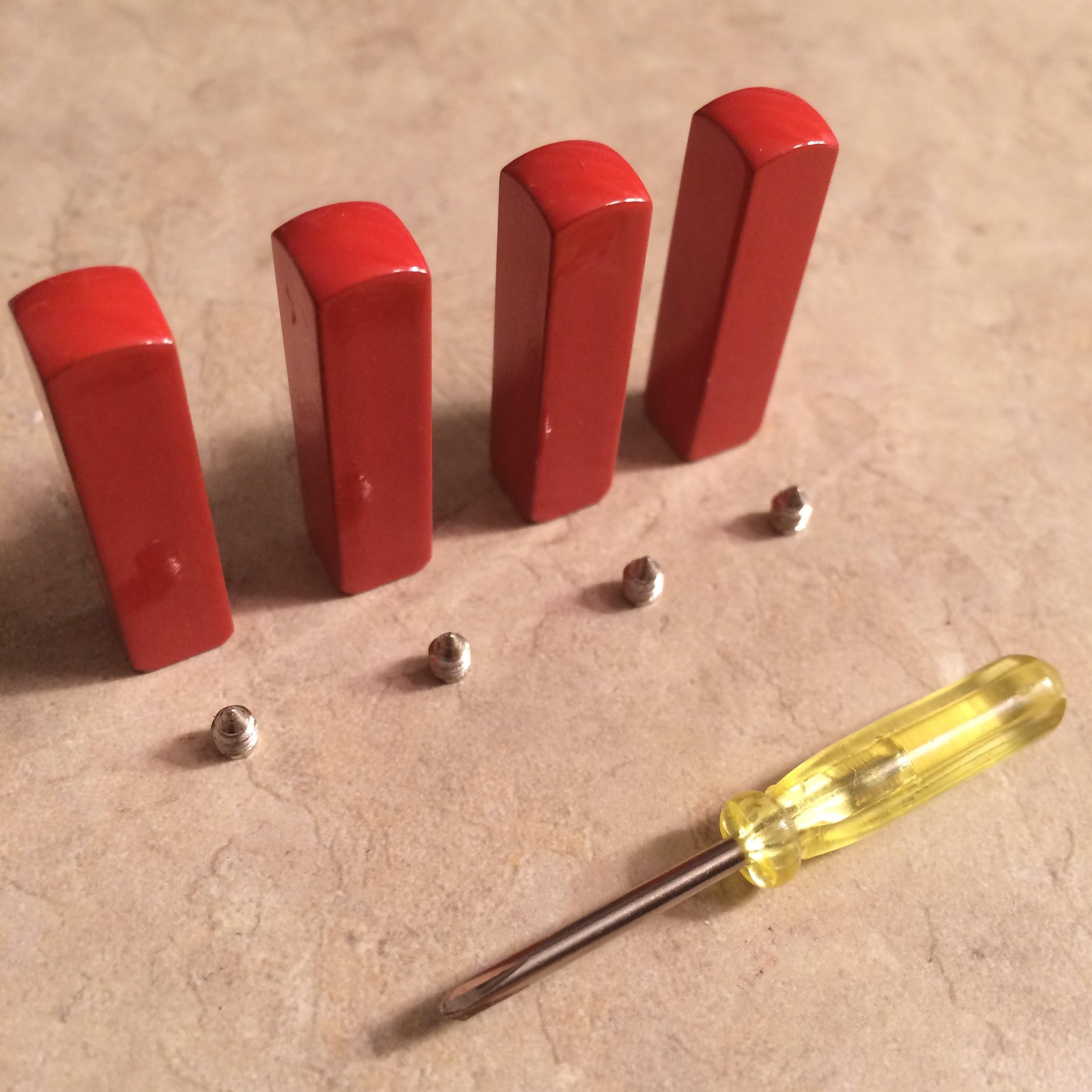 Gold Aglet - DIY Gold Lace Tips - Do It Yourself (RED)