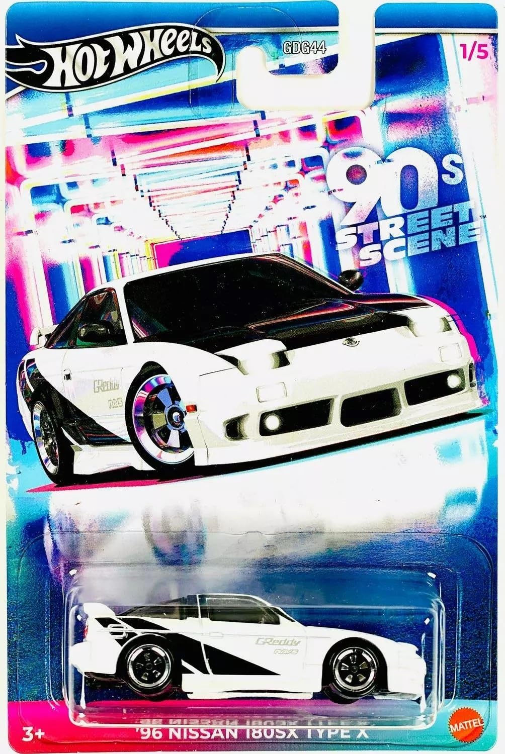Hot Wheels 90 Lar Sokak Sahnesi Temalı Arabalar 96 NISSAN 180SX