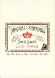 Original Crown Mill A5 Stationery 50 Sheets Cream 13125