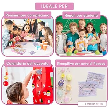 Kit Pittura Unicorno Per Bambini - 16 Pezzi, Regalo Compleanno, Con Colori E Pennelli - Foto 5