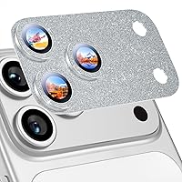 Vista 66 de Uyiton Protector de lente de cámara compatible con iPhone 17, no es fácil de romper, fuerte absorción, compatible con fundas, cubierta de pantalla
