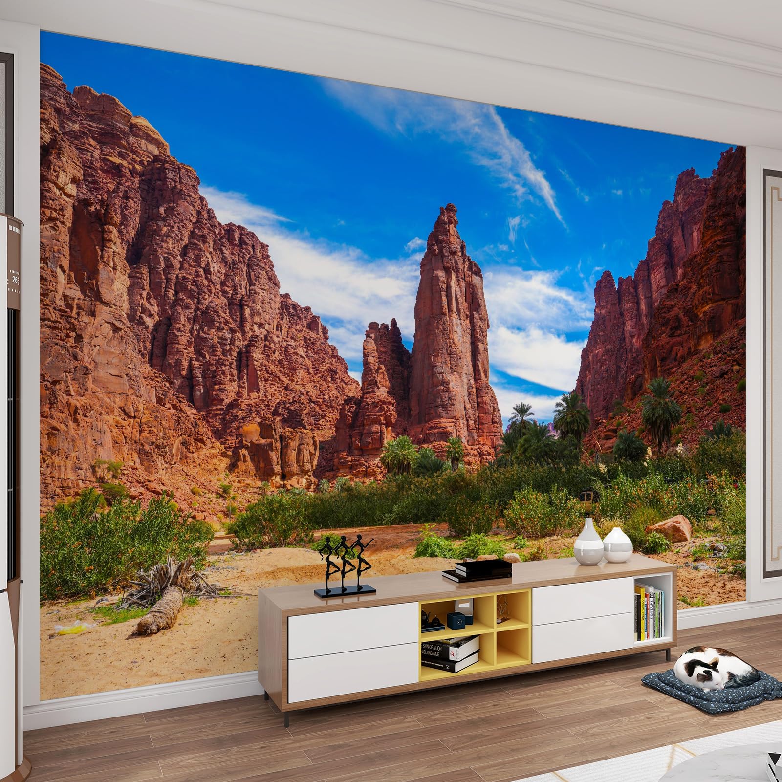 Papier peint 3D paysage naturel de désert sauvage panoramique 430x300 cm