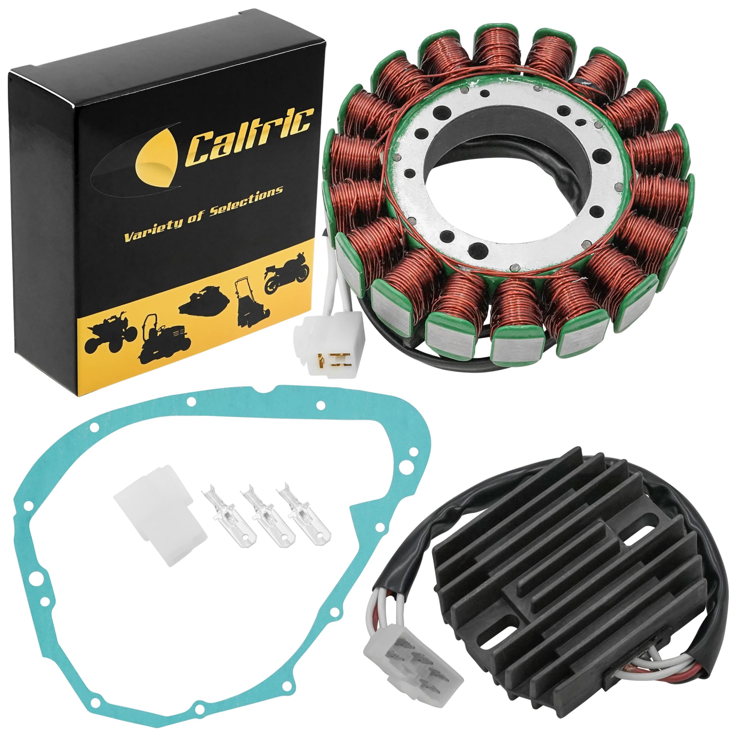 Amazon.com: Caltric Stator Regulator Rectifier And Gasket