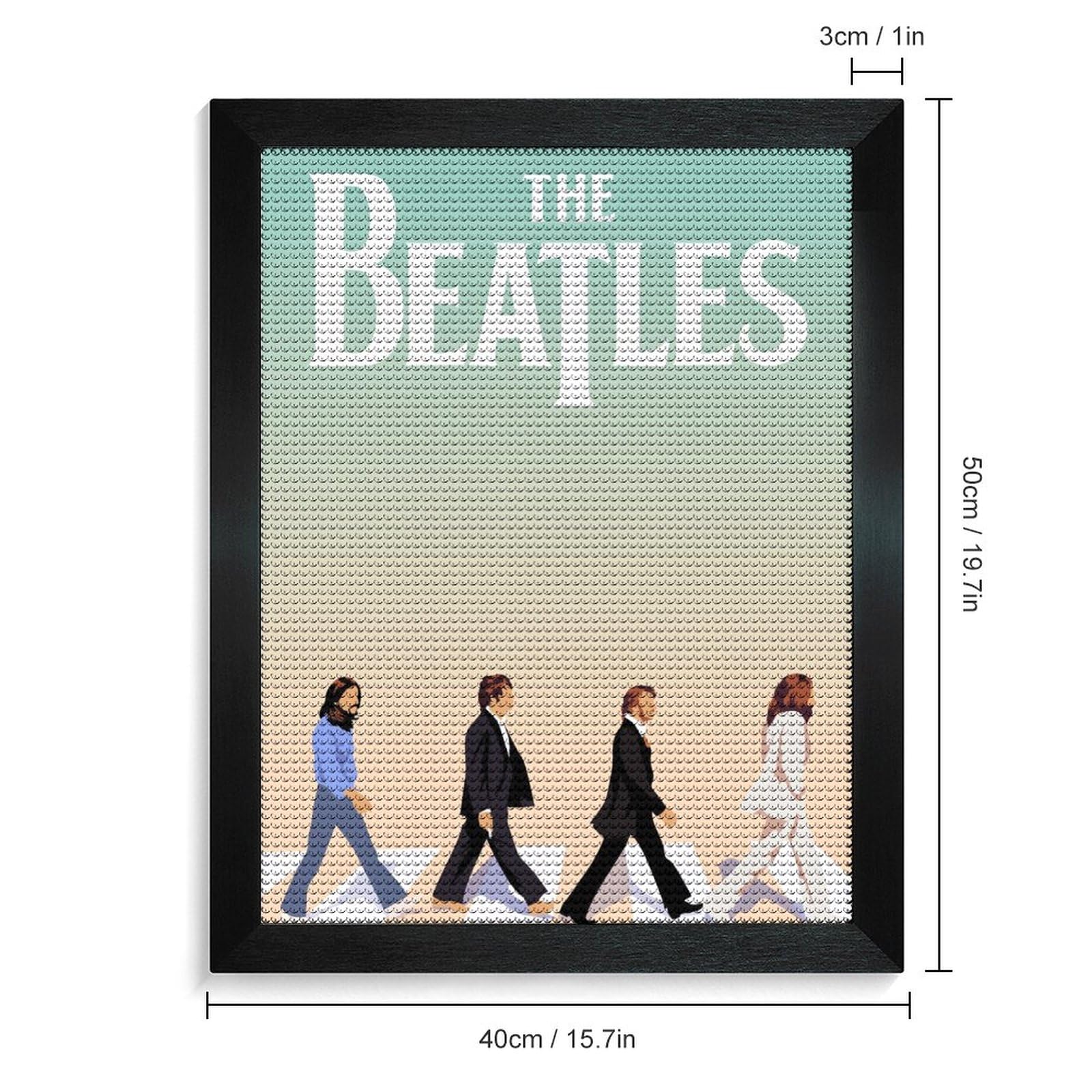 Amazon.co.jp: 5Dダイヤモンドアート BEATLES ザ・ビートルズ DIY