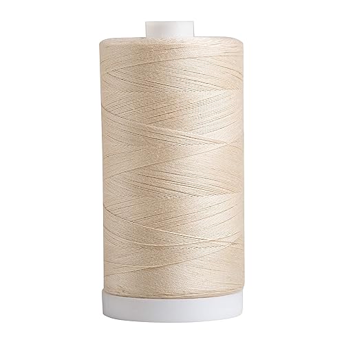 Connecting Threads Ivory 100% Cotton Thread for Sewing, Quilting, and