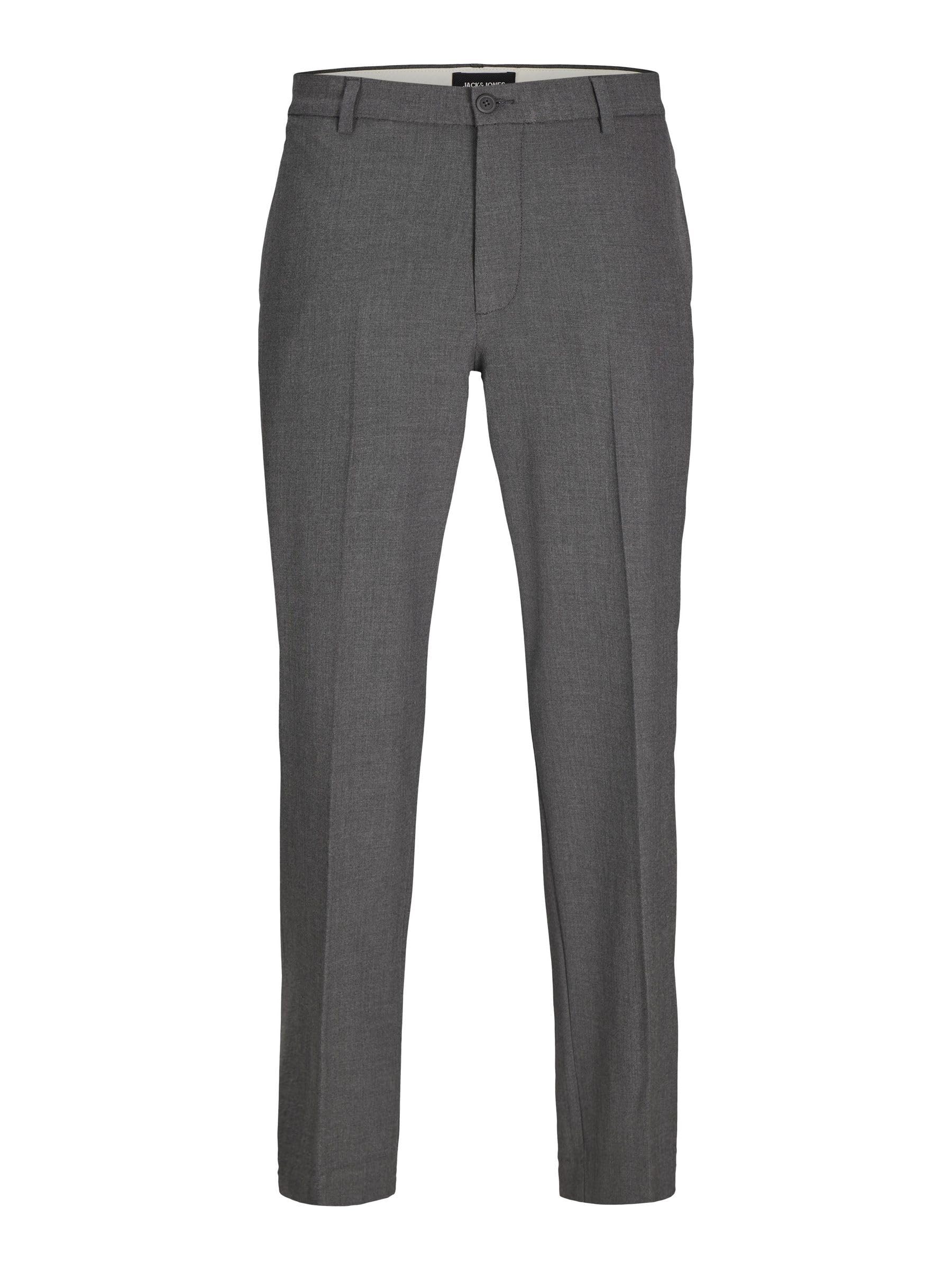 JACK & JONES Mens Karl Banks Chinos Dark Grey 34W / 34L
