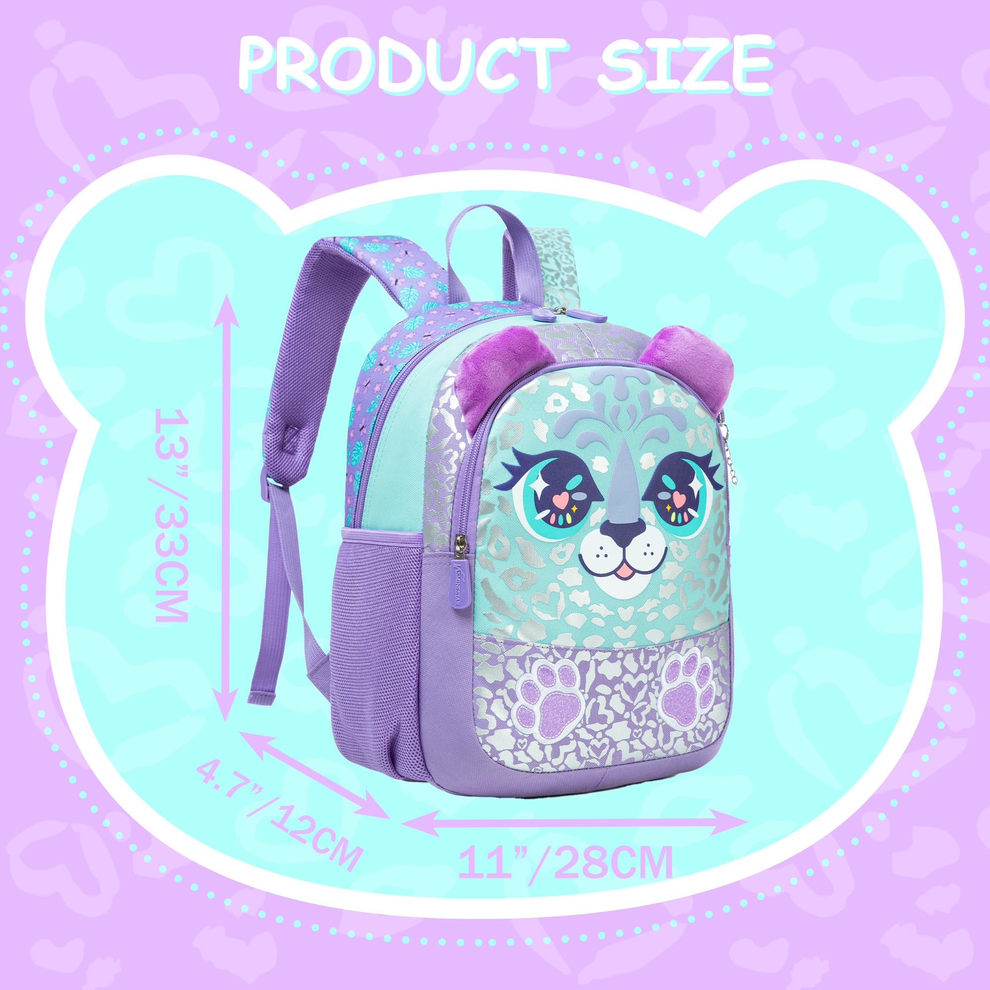 HTgroce Mochilas Escolares de para niñas con Escolar Mochila Preescolar Mochila Niña 4 años, Viajes, Lindos Regalos para niñas.