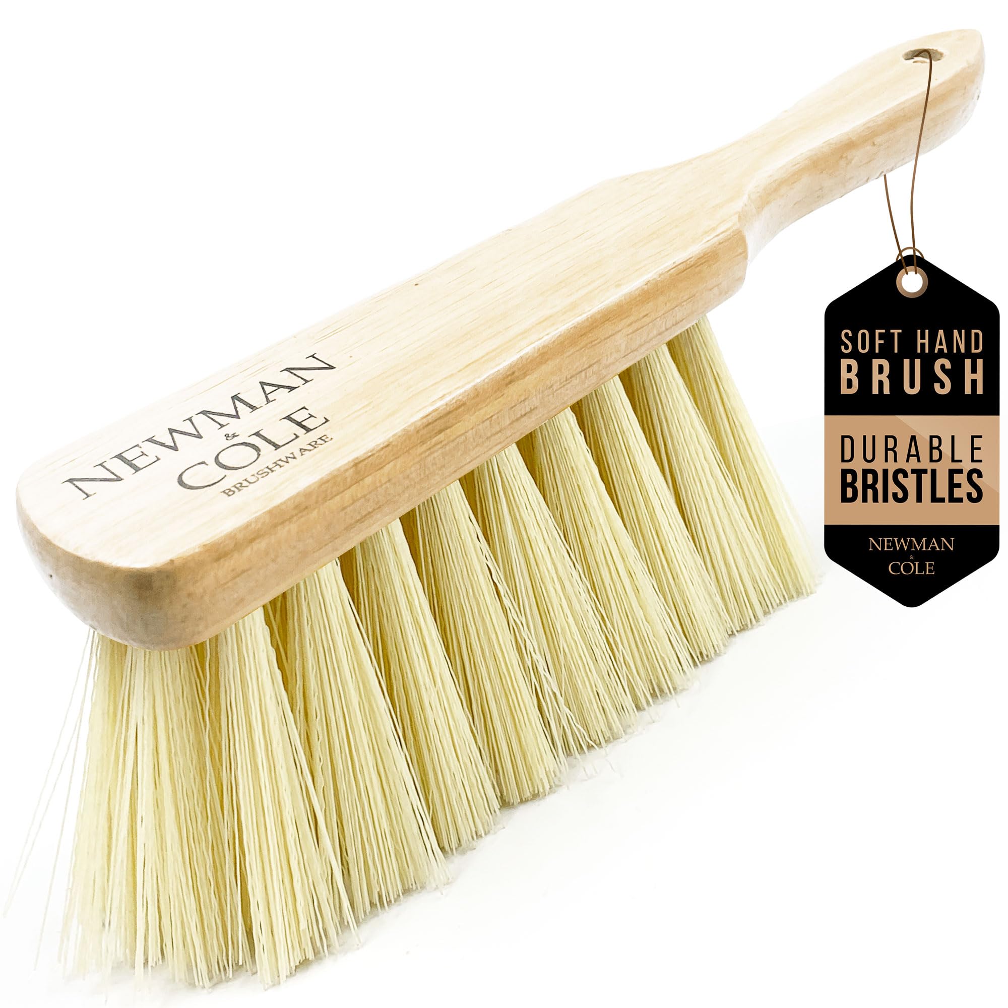 Hand Brush Soft Bristle Wooden Handle Dusting Sweeping Cleaning Brush