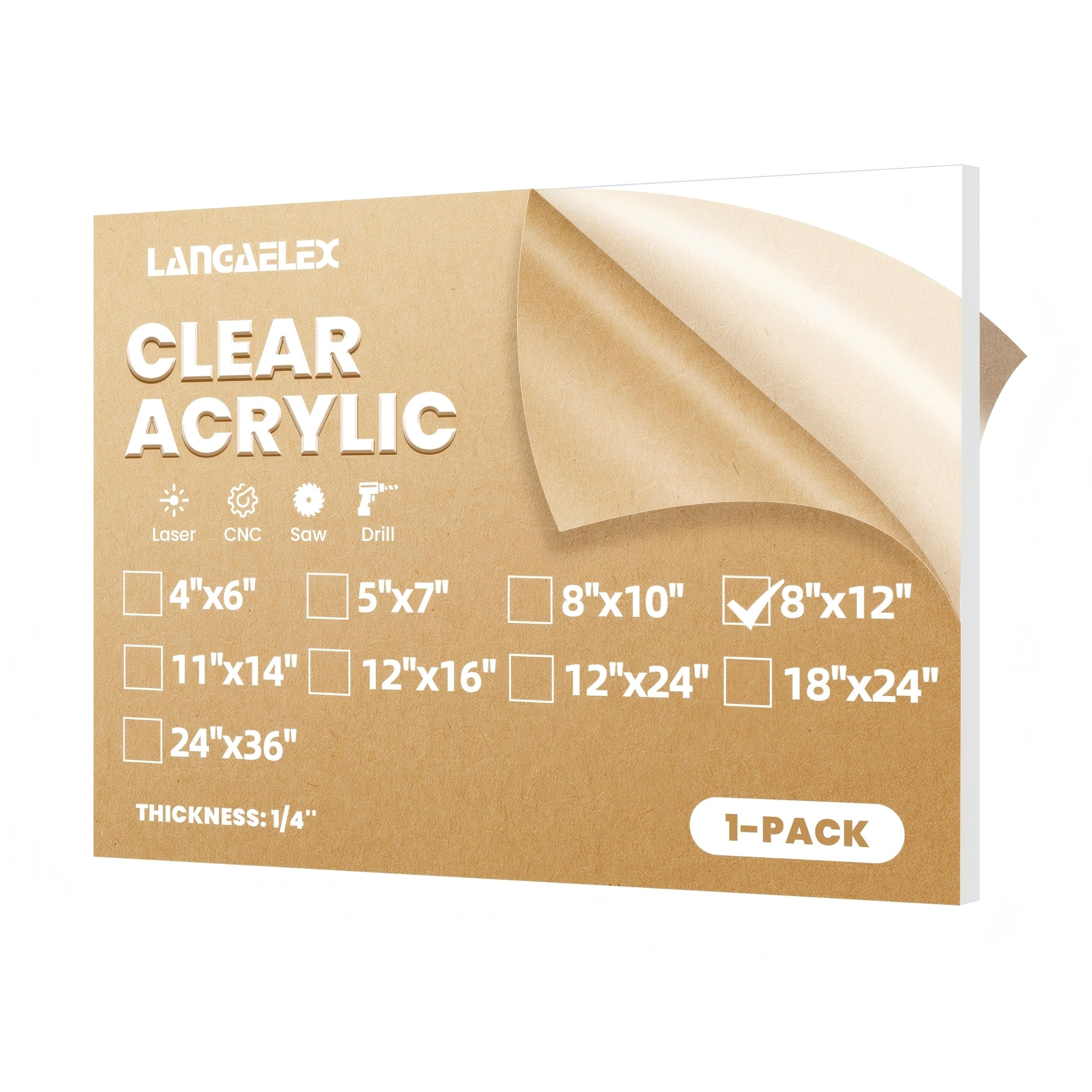 Clear Plexiglass Sheets - Glass Replacement -18 Clear Plexiglass Sheets - Glass Replacement -18