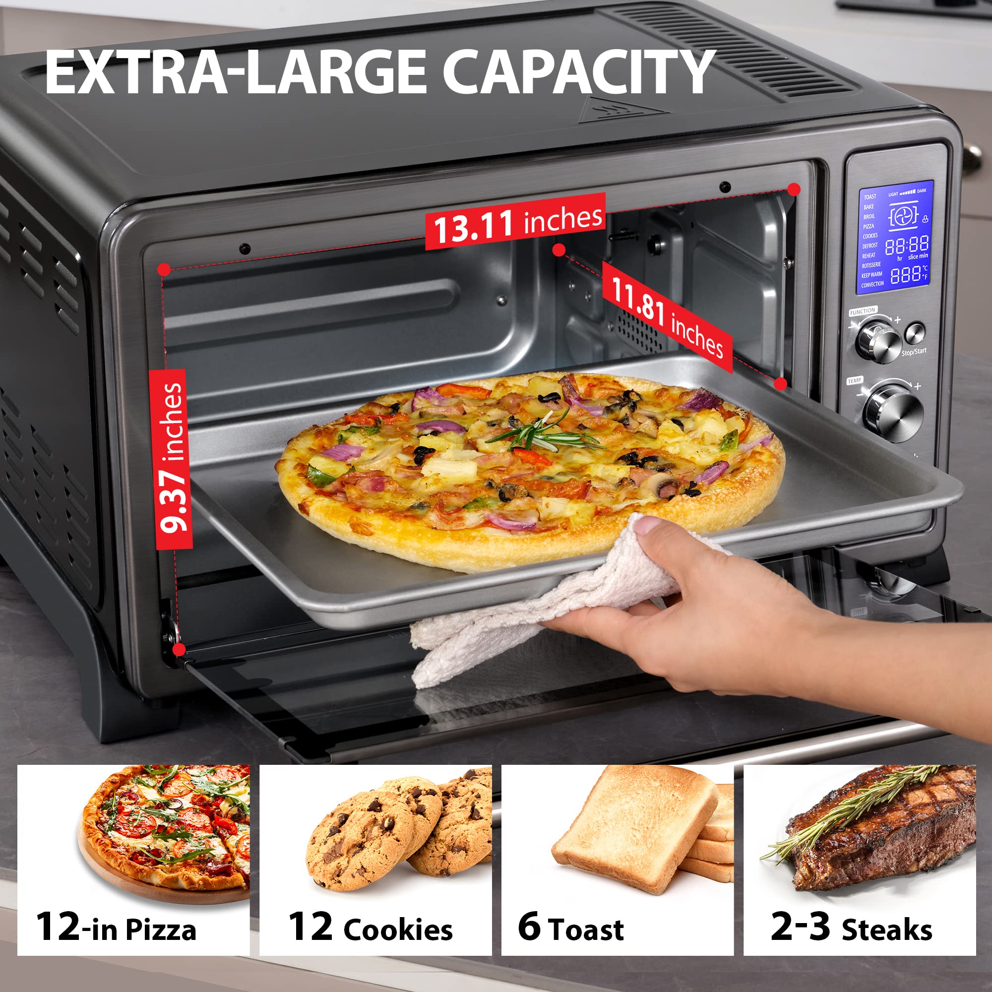 toshiba 6 slice toaster oven
