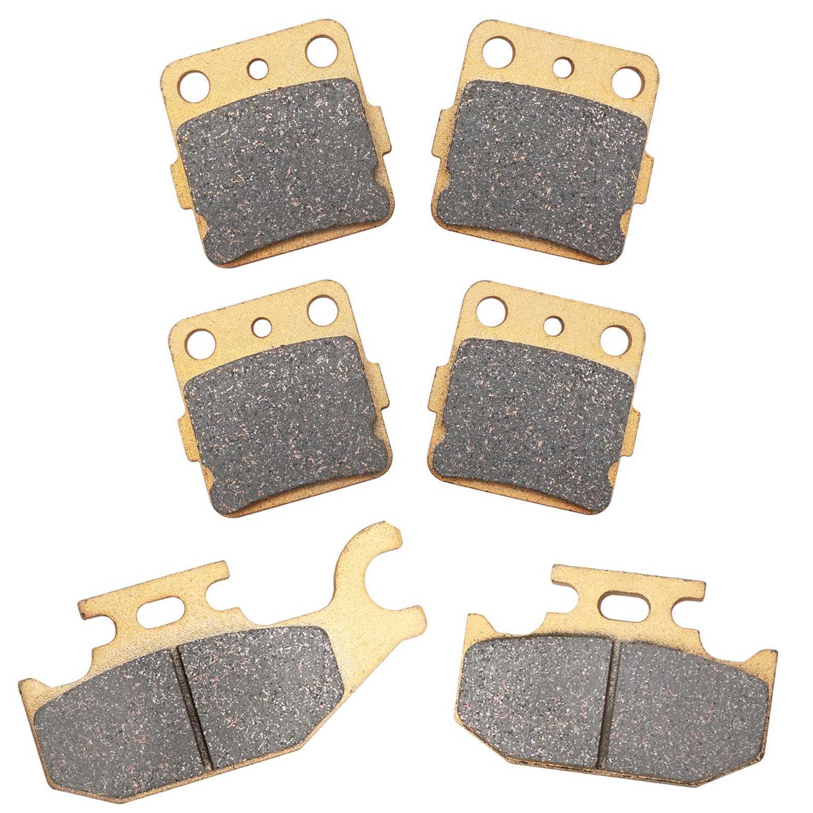 Pastiglie Freni Anteriori e Posteriori Semi-Metallic-Pro per Yamaha Kodiak 400 450 Wolverine 450 Grizzly 400 450