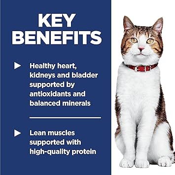 Hill's Science Diet Adult 7+ Dry Cat Food, Chicken, 7 lb. Bag