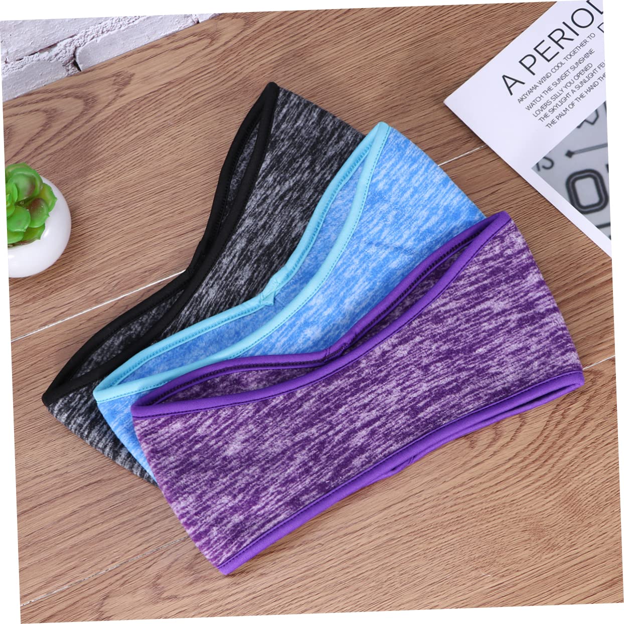 Healifty 9 Pz Vello Non Scorrevole in Pile da Donna Fasce da Donna Scalda Orecchie da Corsa Fasce Non da Allenamento Non per Gli Sport Mancare Paraorecchie
