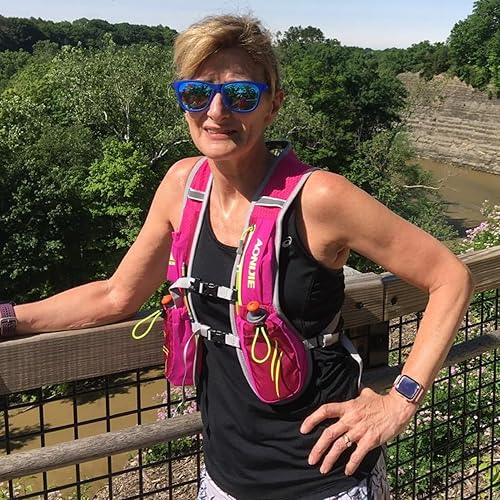 Miniatura 8 de Azarxis Chaleco de hidratación para correr, mochila de 5L 5.5L para mujeres y hombres Jogging Trail Race Marathon Ciclismo Senderismo